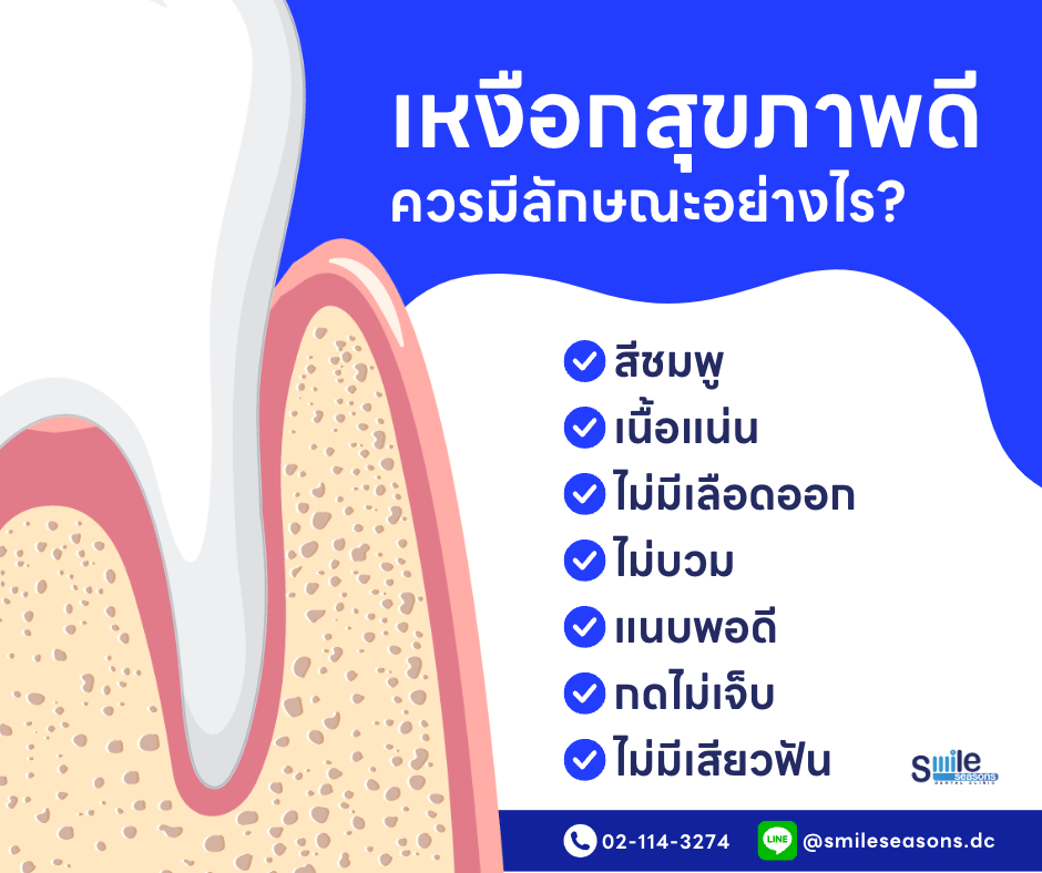 เจาะลึก! สาเหตุ เหงือกบวมแดง เหงือกอักเสบ พร้อมแนะนำวิธีรักษา - Smile Seasons Dental Clinic เจาะลึก! สาเหตุ เหงือกบวมแดง เหงือกอักเสบ พร้อมแนะนำวิธีรักษา - Smile Seasons Dental Clinic
