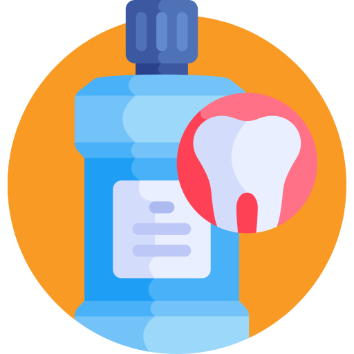 ไอคอนน้ำยาบ้วนปาก