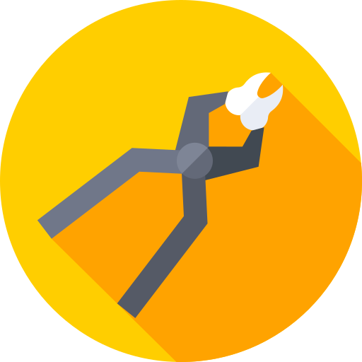 ไอคอนคีมถอนฟัน